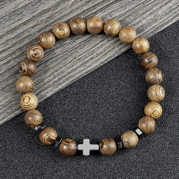 Rosary Cross Bracelet ®