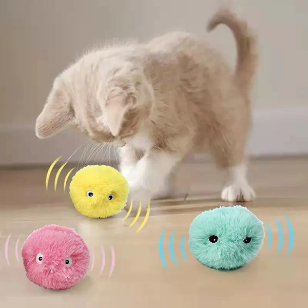 Interactive Ball Smart Cat Toys Plush Electric ®