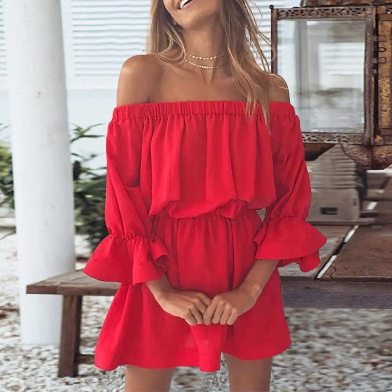 Off Shoulder Dresses ®