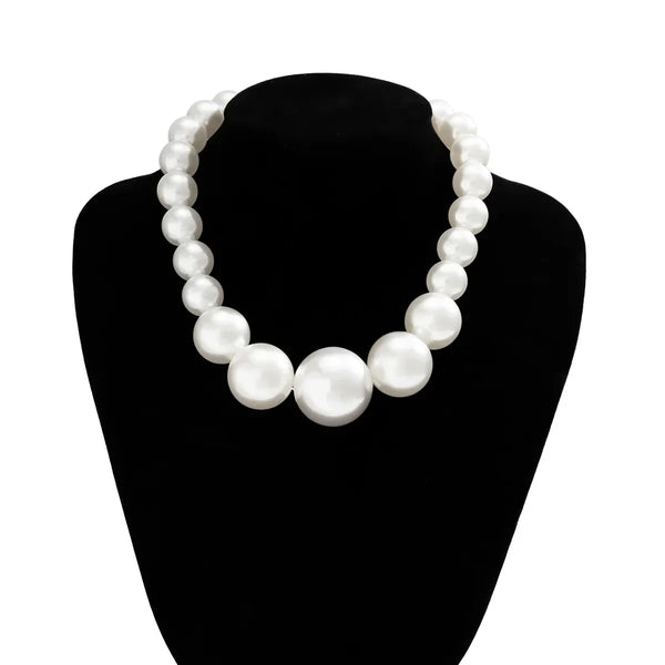 Pearl Necklace + Earrings + Bracelet ®