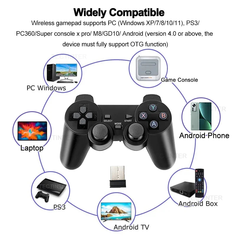 Game Controller for Android Phone/PC/PS3/TV Box